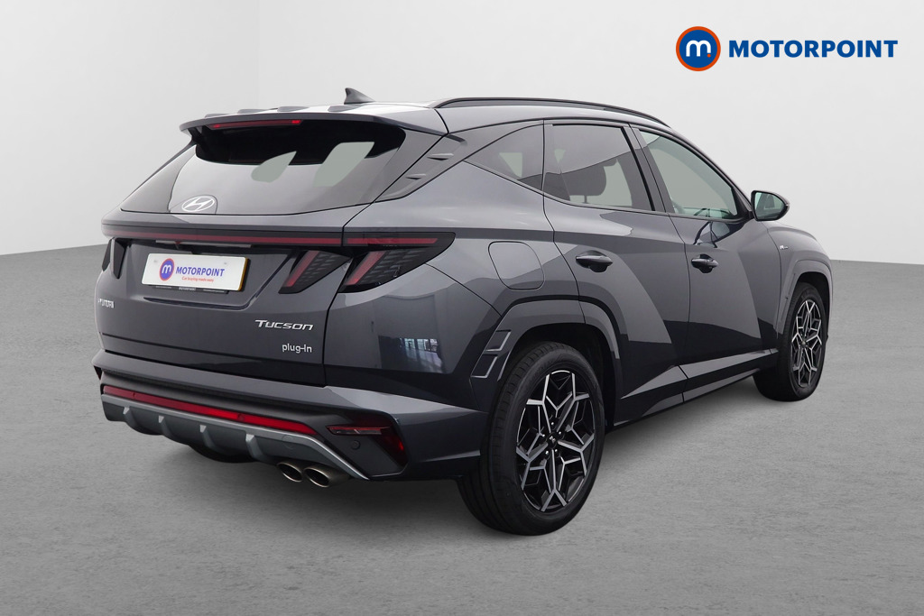 Hyundai Tucson N Line Automatic Petrol Plug-In Hybrid SUV - Stock Number (1554850) - Drivers side rear corner