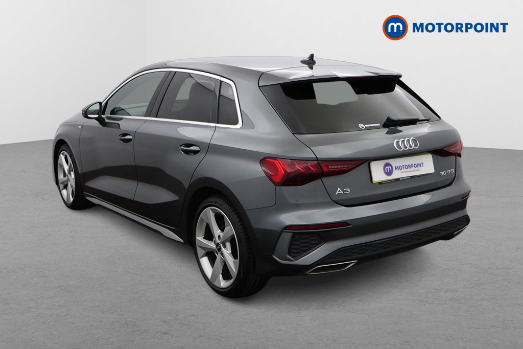 Audi A3 S Line Manual Petrol Hatchback - Stock Number (1554910) - Passenger side rear corner
