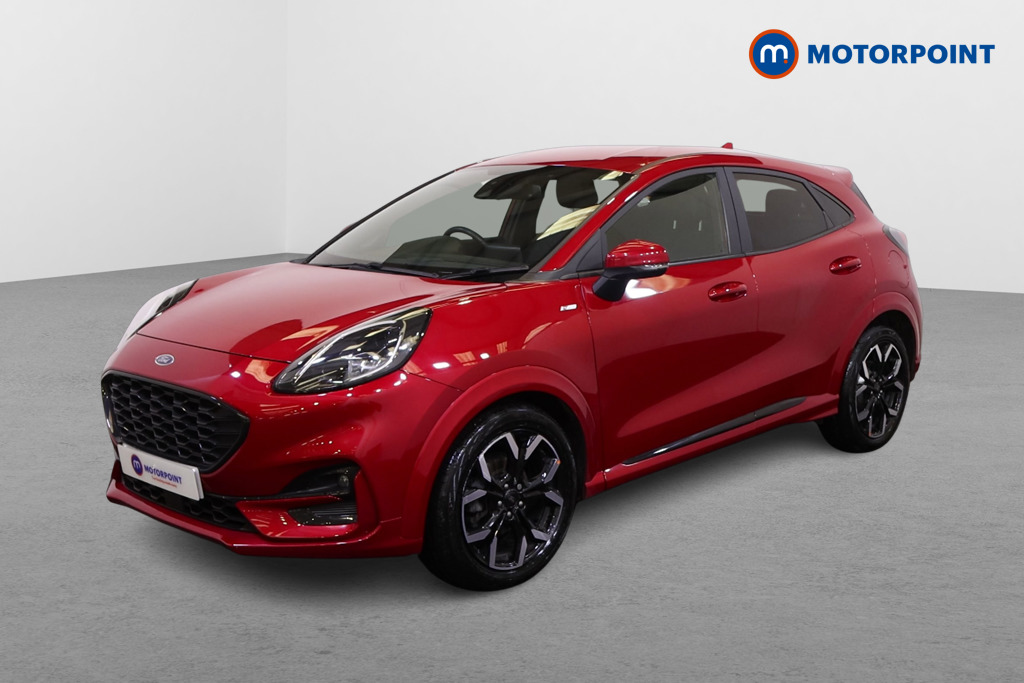 Ford Puma St-Line X Manual Petrol-Electric Hybrid SUV - Stock Number (1555378) - Passenger side front corner