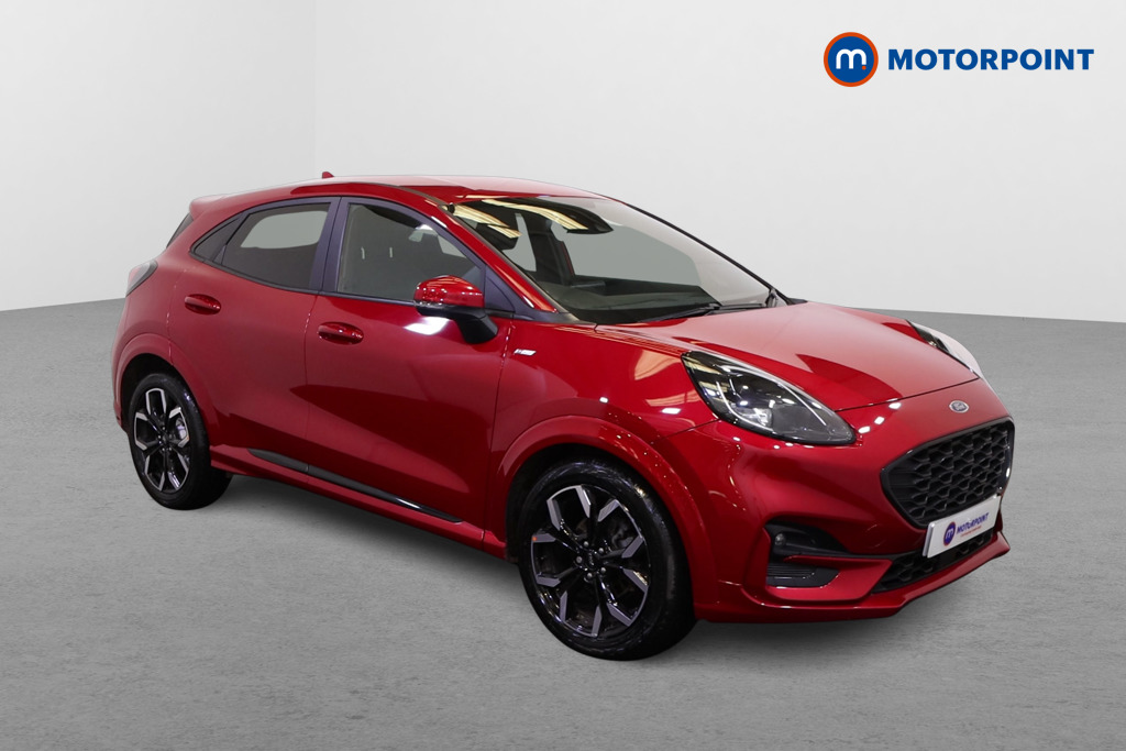 Ford Puma St-Line X Manual Petrol-Electric Hybrid SUV - Stock Number (1555378) - Drivers side front corner