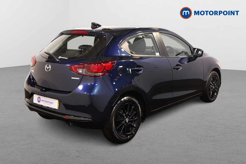 Mazda 2 Homura Manual Petrol-Electric Hybrid Hatchback - Stock Number (1555918) - Drivers side rear corner
