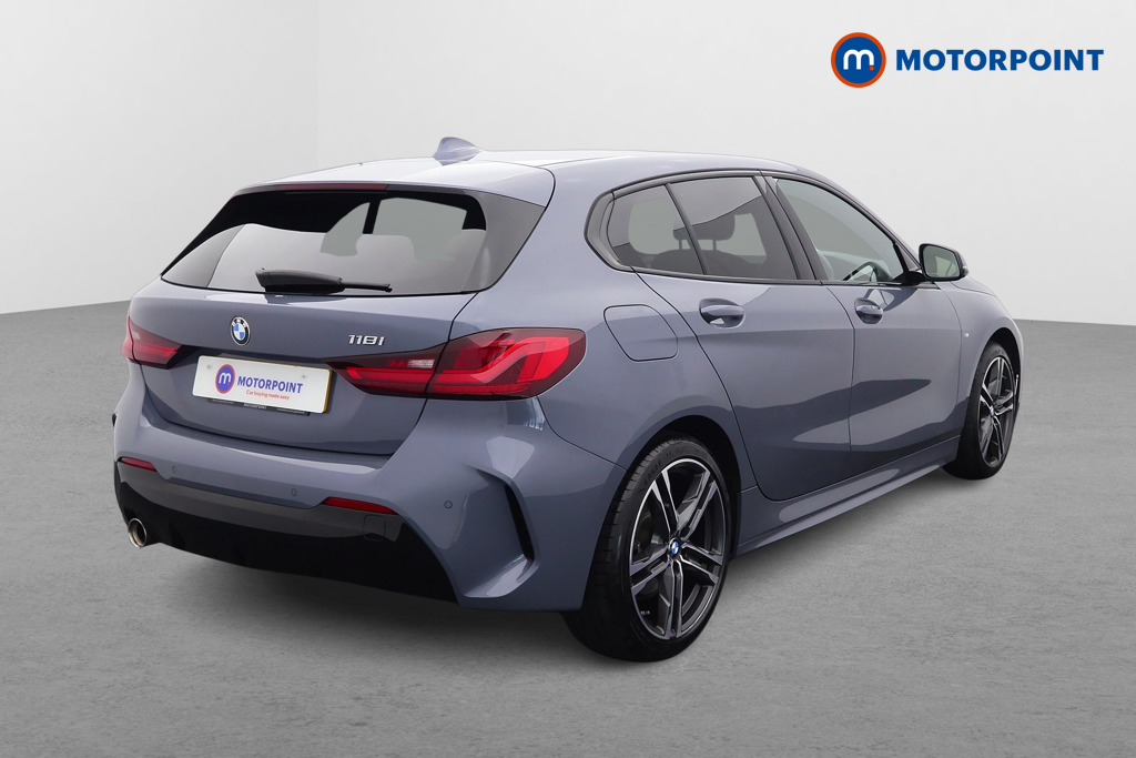 BMW 1 Series M Sport Automatic Petrol Hatchback - Stock Number (1557365) - Drivers side rear corner