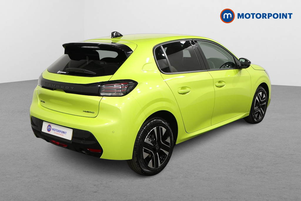 Peugeot 208 Allure Automatic Petrol-Electric Hybrid Hatchback - Stock Number (1559335) - Drivers side rear corner