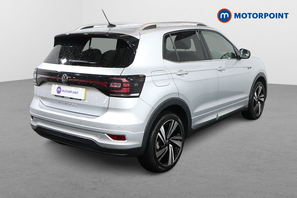 Volkswagen T-Cross R-Line Manual Petrol SUV - Stock Number (1560537) - Drivers side rear corner