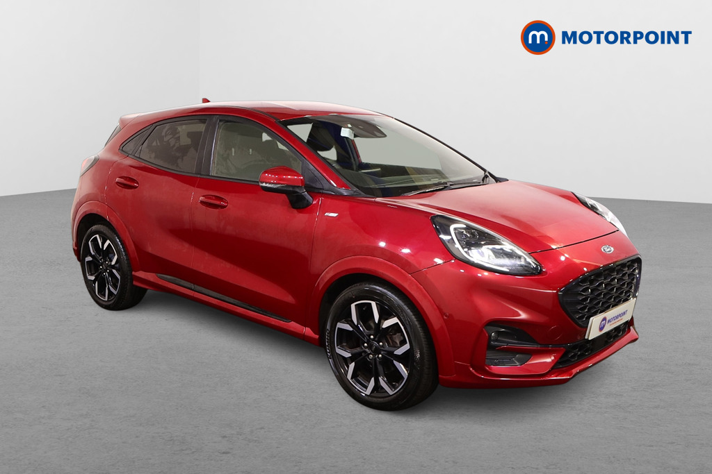 Ford Puma St-Line X First Edition Manual Petrol-Electric Hybrid SUV - Stock Number (1560859) - Drivers side front corner