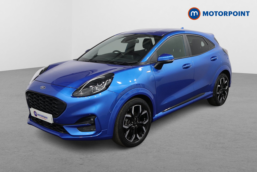 Ford Puma St-Line X Manual Petrol-Electric Hybrid SUV - Stock Number (1561801) - Passenger side front corner