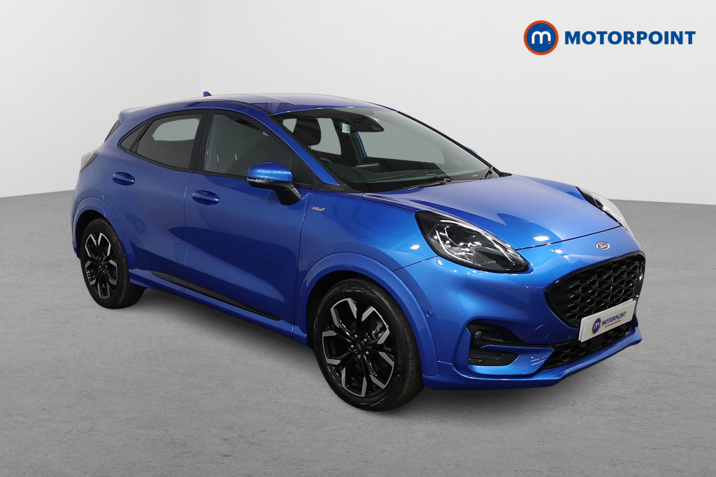 Ford Puma St-Line X Manual Petrol-Electric Hybrid SUV - Stock Number (1561801) - Drivers side front corner