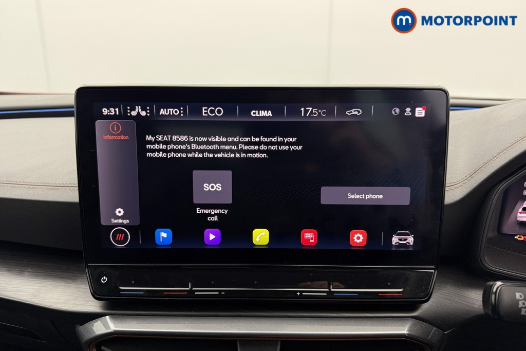 Cupra Formentor V2 Automatic Petrol Plug-In Hybrid SUV - Stock Number (1562417) - 9th supplementary image