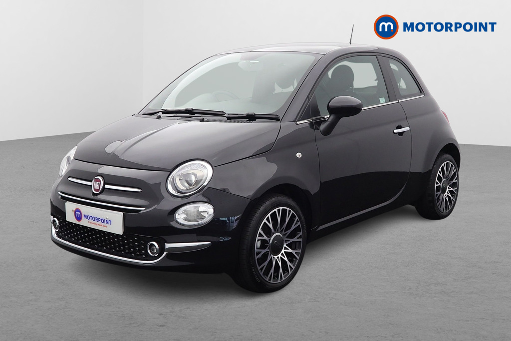Fiat 500 TOP Manual Petrol-Electric Hybrid Hatchback - Stock Number (1562453) - Passenger side front corner