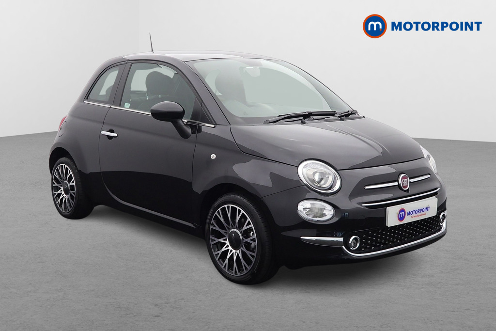 Fiat 500 TOP Manual Petrol-Electric Hybrid Hatchback - Stock Number (1562453) - Drivers side front corner
