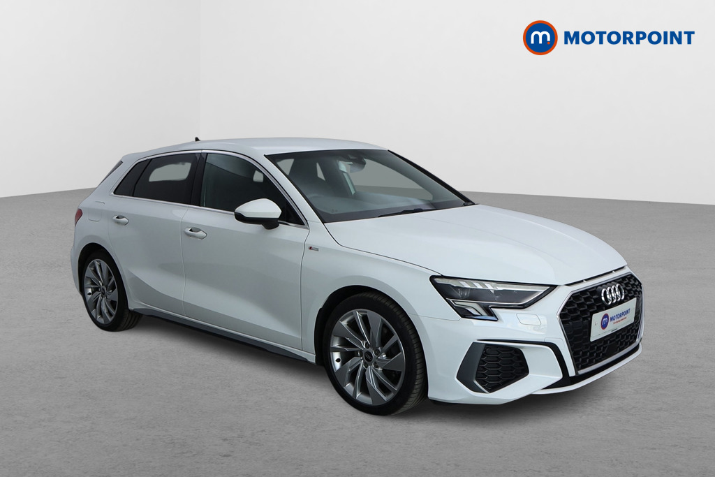 Audi A3 S Line Manual Petrol Hatchback - Stock Number (1534086) - Drivers side front corner