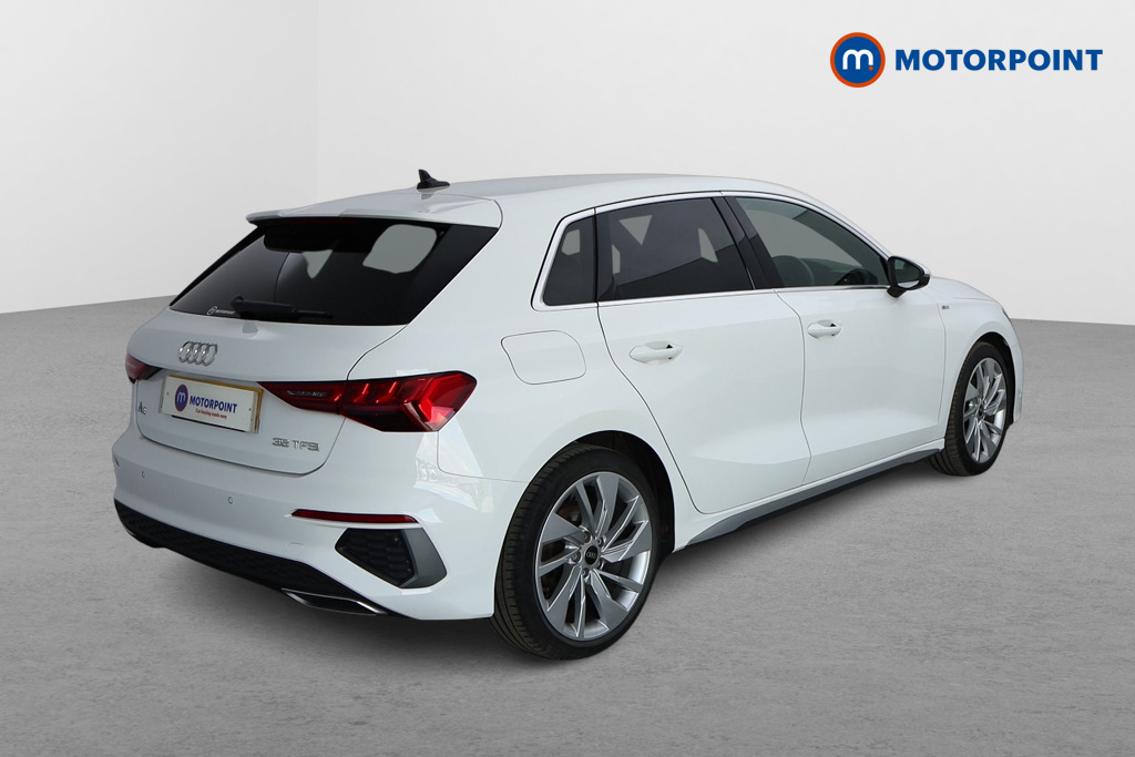 Audi A3 S Line Manual Petrol Hatchback - Stock Number (1534086) - Drivers side rear corner
