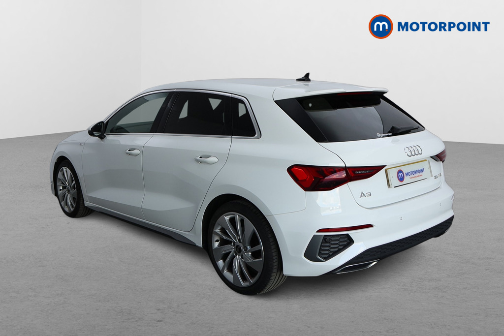Audi A3 S Line Manual Petrol Hatchback - Stock Number (1534086) - Passenger side rear corner