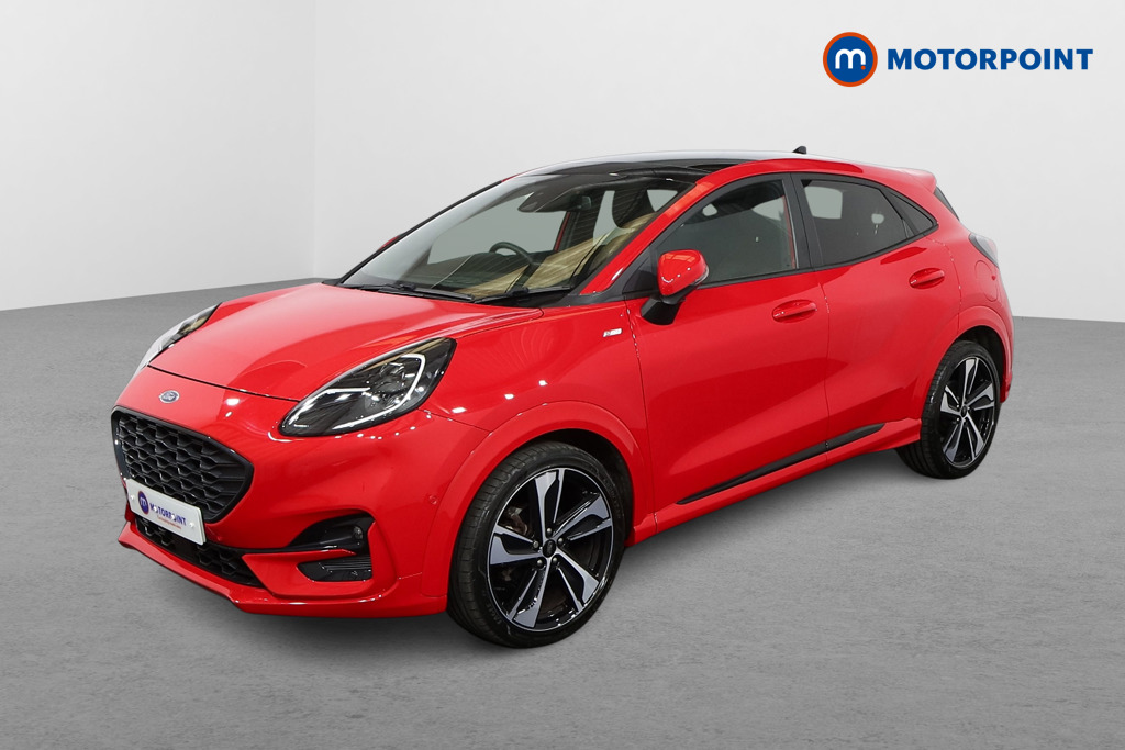 Ford Puma St-Line X Manual Petrol-Electric Hybrid SUV - Stock Number (1555915) - Passenger side front corner
