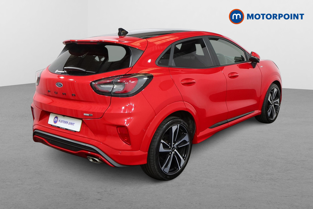 Ford Puma St-Line X Manual Petrol-Electric Hybrid SUV - Stock Number (1555915) - Drivers side rear corner