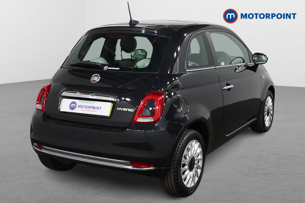 Fiat 500 Dolcevita Manual Petrol-Electric Hybrid Hatchback - Stock Number (1556874) - Drivers side rear corner