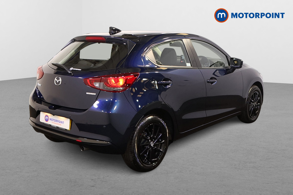 Mazda 2 Homura Manual Petrol-Electric Hybrid Hatchback - Stock Number (1557417) - Drivers side rear corner