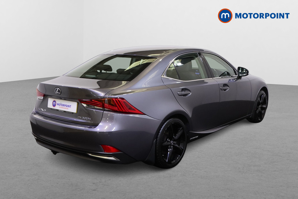 Lexus IS Sport Automatic Petrol-Electric Hybrid Saloon - Stock Number (1557425) - Drivers side rear corner