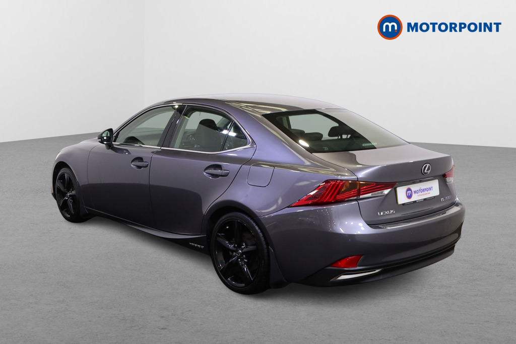 Lexus IS Sport Automatic Petrol-Electric Hybrid Saloon - Stock Number (1557425) - Passenger side rear corner