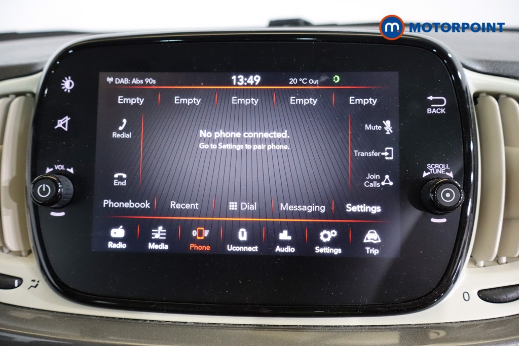 Fiat 500 Lounge Manual Petrol-Electric Hybrid Hatchback - Stock Number (1557589) - 6th supplementary image