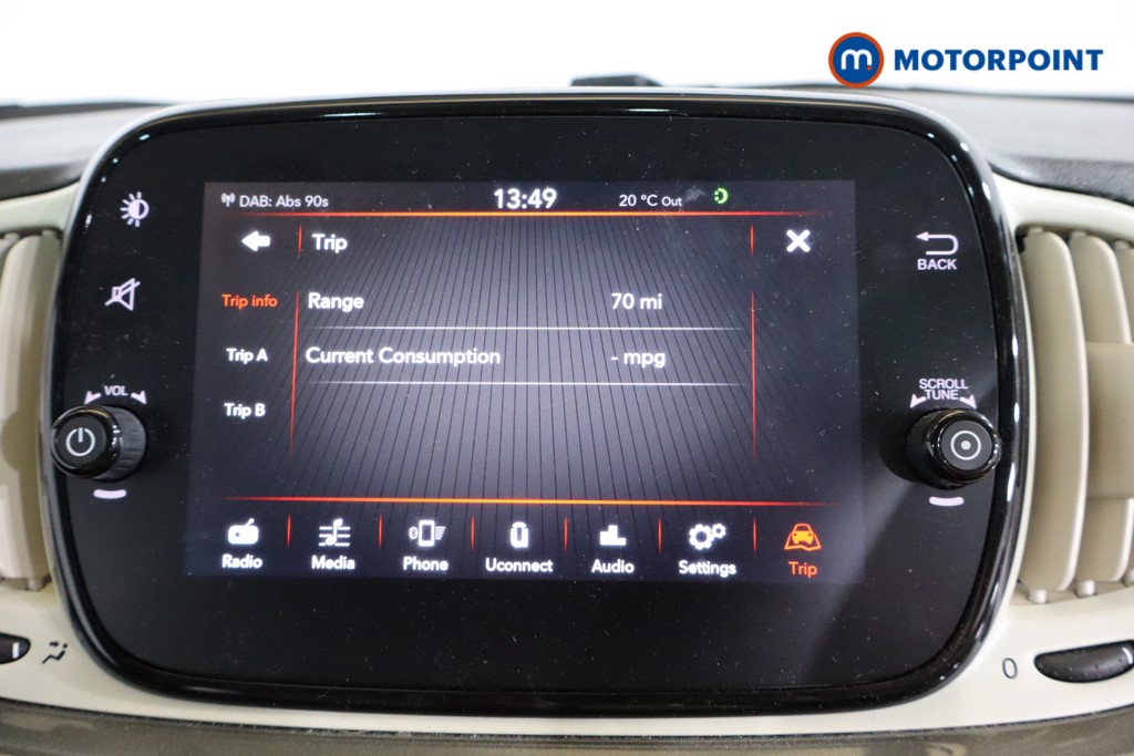 Fiat 500 Lounge Manual Petrol-Electric Hybrid Hatchback - Stock Number (1557589) - 8th supplementary image