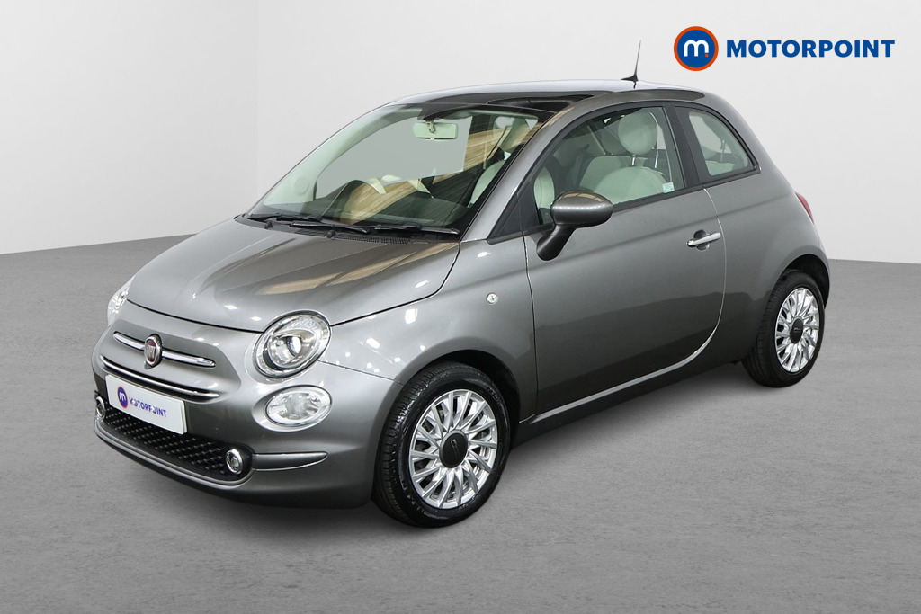 Fiat 500 Lounge Manual Petrol-Electric Hybrid Hatchback - Stock Number (1557589) - Passenger side front corner