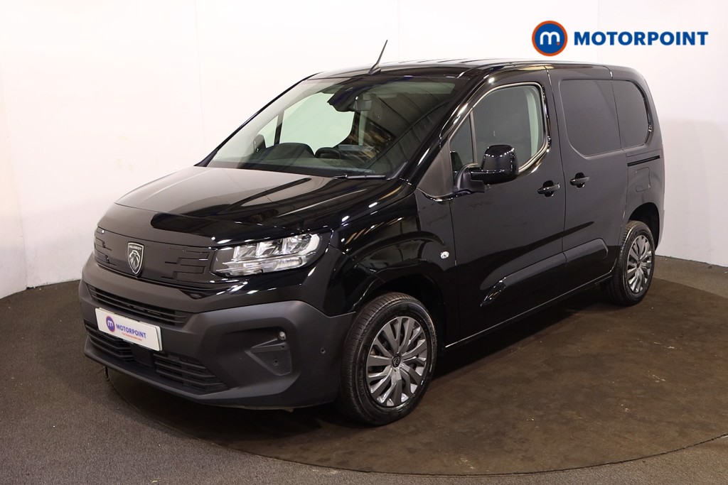 Peugeot Partner Asphalt Automatic Diesel Panel Van - Stock Number (1557710) - Passenger side front corner