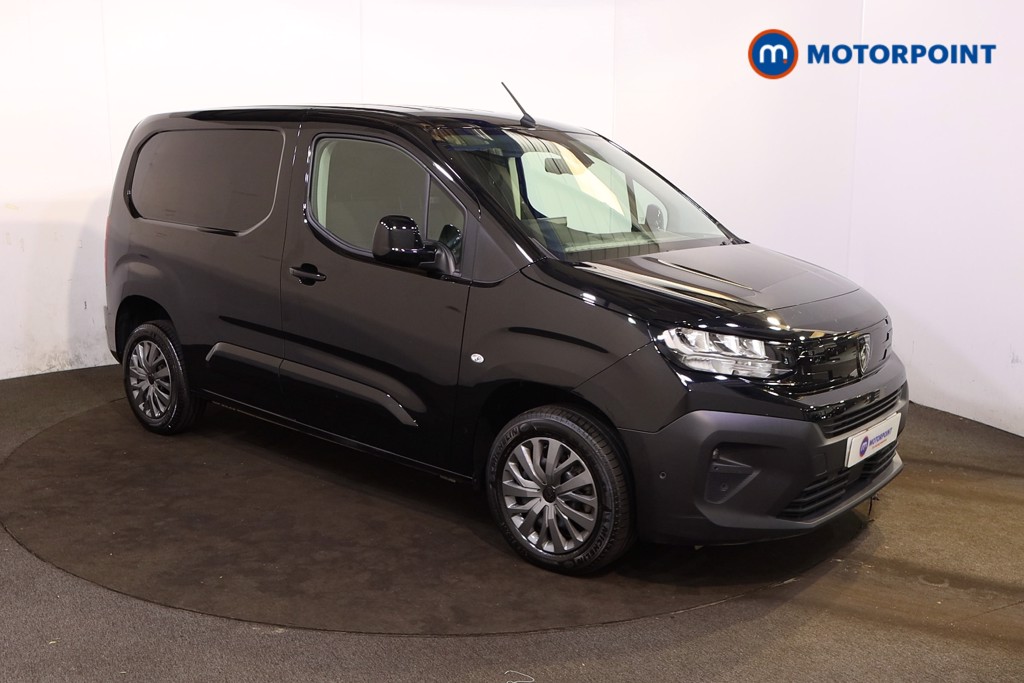 Peugeot Partner Asphalt Automatic Diesel Panel Van - Stock Number (1557710) - Drivers side front corner