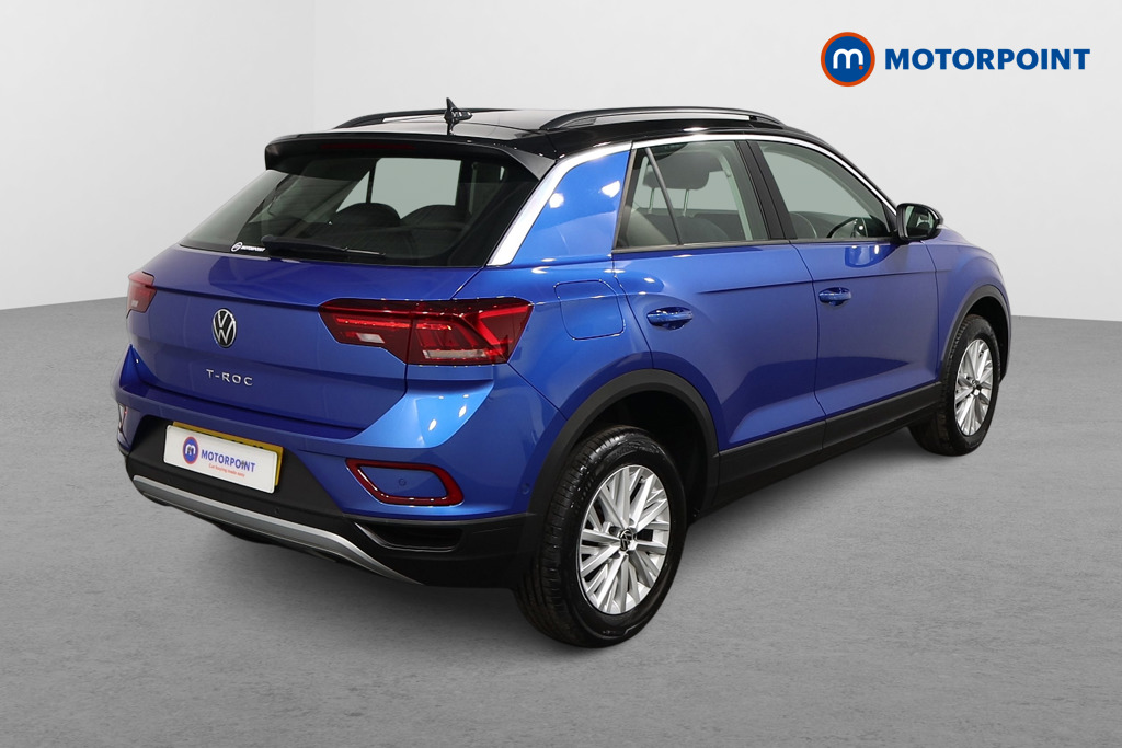 Volkswagen T-Roc Life Automatic Petrol SUV - Stock Number (1558568) - Drivers side rear corner