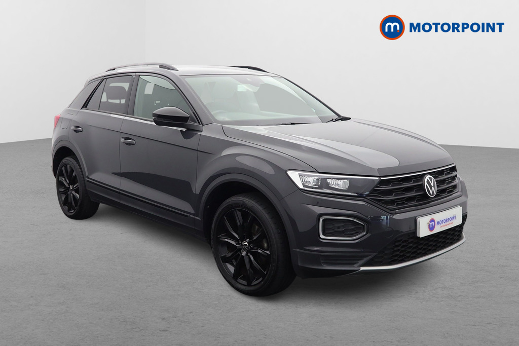 Volkswagen T-Roc Black Edition Manual Petrol SUV - Stock Number (1558731) - Drivers side front corner