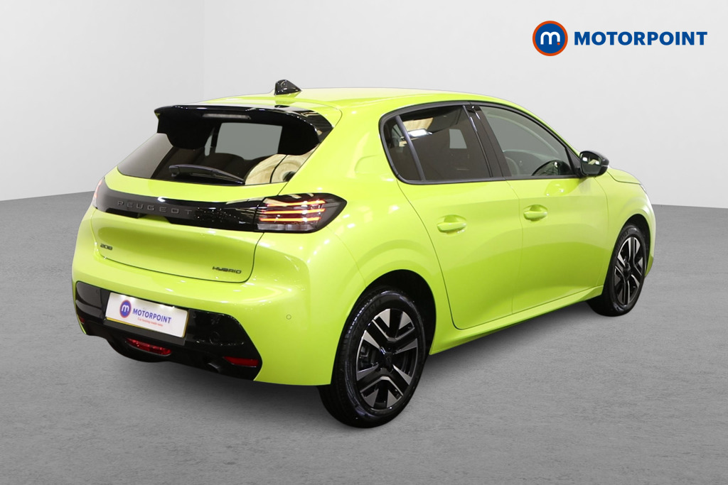 Peugeot 208 Allure Automatic Petrol-Electric Hybrid Hatchback - Stock Number (1559327) - Drivers side rear corner