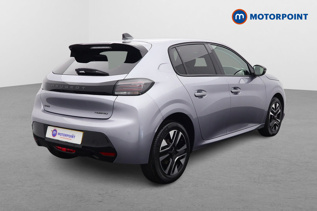 Peugeot 208 Allure Automatic Petrol-Electric Hybrid Hatchback - Stock Number (1559350) - Drivers side rear corner