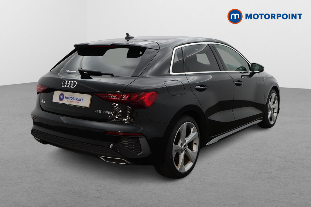 Audi A3 S Line Automatic Petrol Hatchback - Stock Number (1560244) - Drivers side rear corner