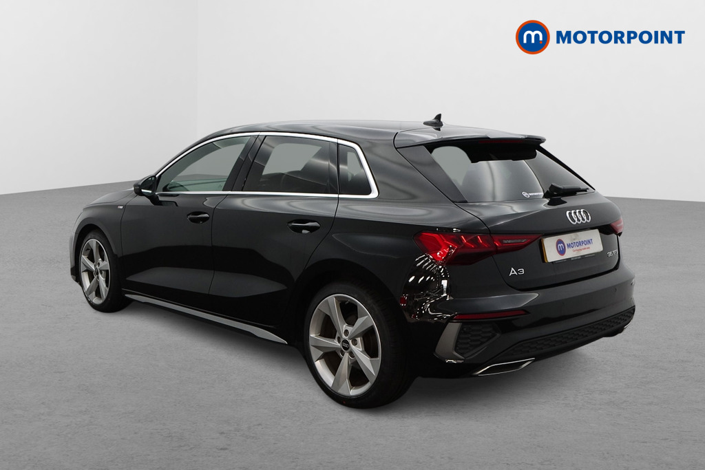 Audi A3 S Line Automatic Petrol Hatchback - Stock Number (1560244) - Passenger side rear corner