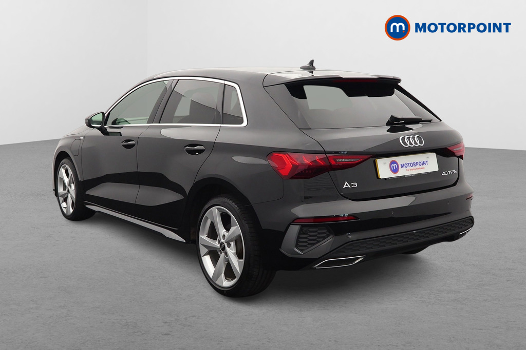 Audi A3 S Line Automatic Petrol Plug-In Hybrid Hatchback - Stock Number (1560978) - Passenger side rear corner