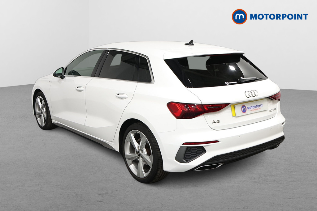 Audi A3 S Line Automatic Petrol Hatchback - Stock Number (1561501) - Passenger side rear corner