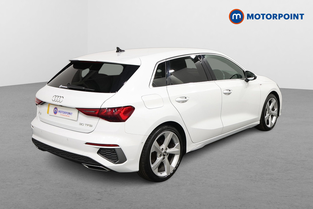 Audi A3 S Line Manual Petrol Hatchback - Stock Number (1561503) - Drivers side rear corner