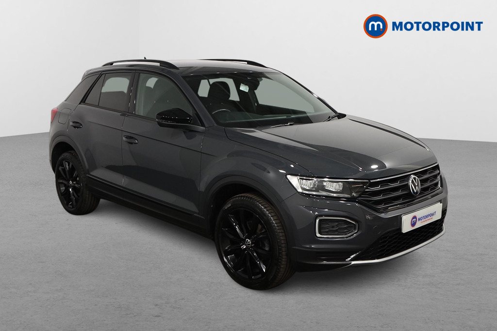 Volkswagen T-Roc Black Edition Automatic Petrol SUV - Stock Number (1562120) - Drivers side front corner