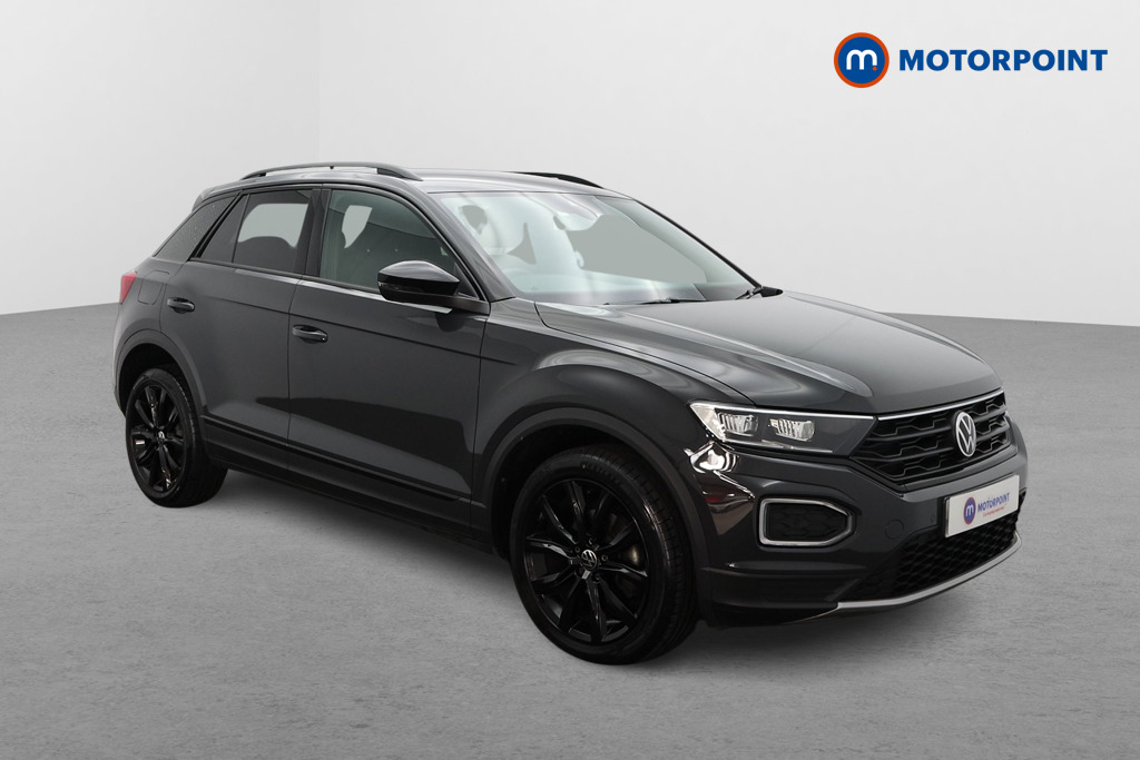 Volkswagen T-Roc Black Edition Manual Petrol SUV - Stock Number (1562143) - Drivers side front corner