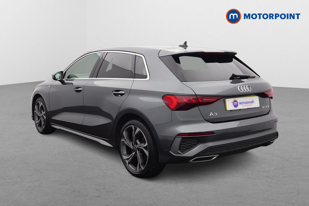 Audi A3 S Line Manual Petrol Hatchback - Stock Number (1552324) - Passenger side rear corner