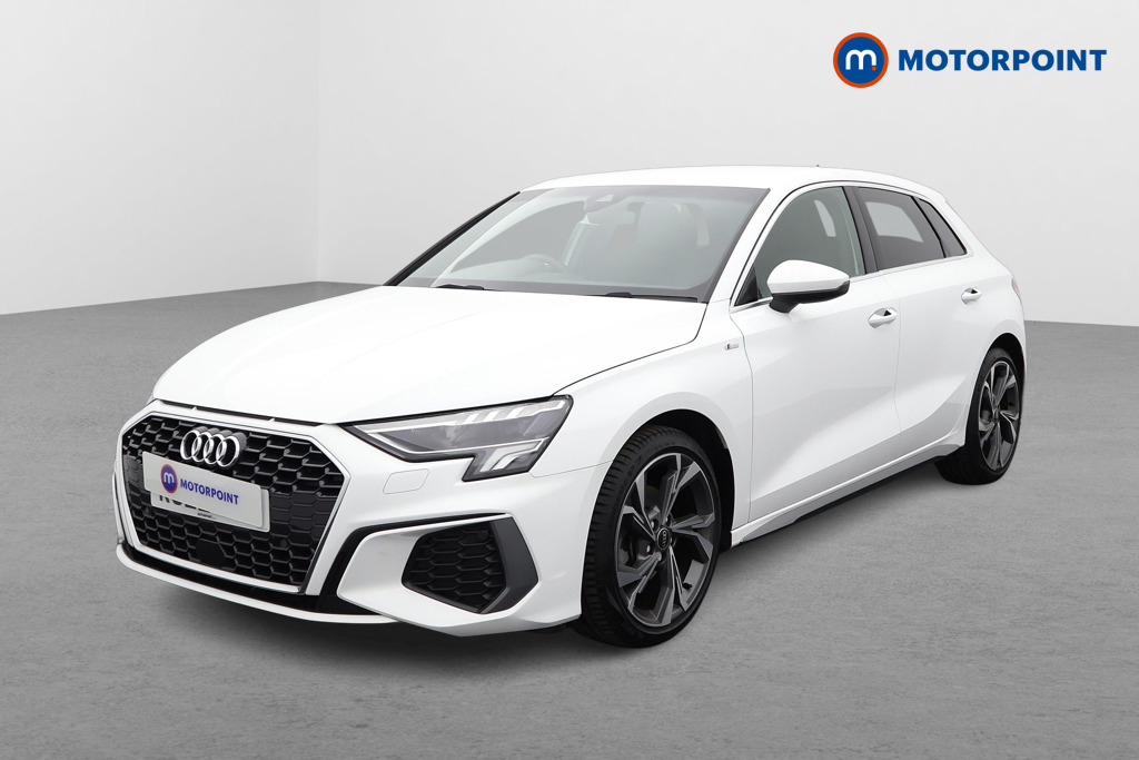 Audi A3 S Line Manual Petrol Hatchback - Stock Number (1556235) - Passenger side front corner