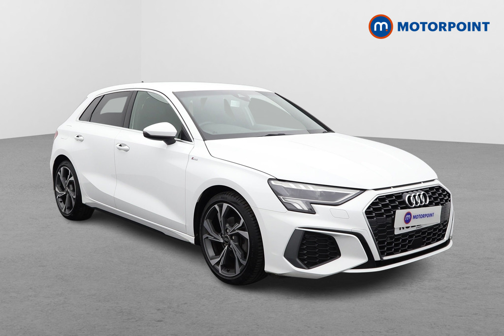 Audi A3 S Line Manual Petrol Hatchback - Stock Number (1556235) - Drivers side front corner