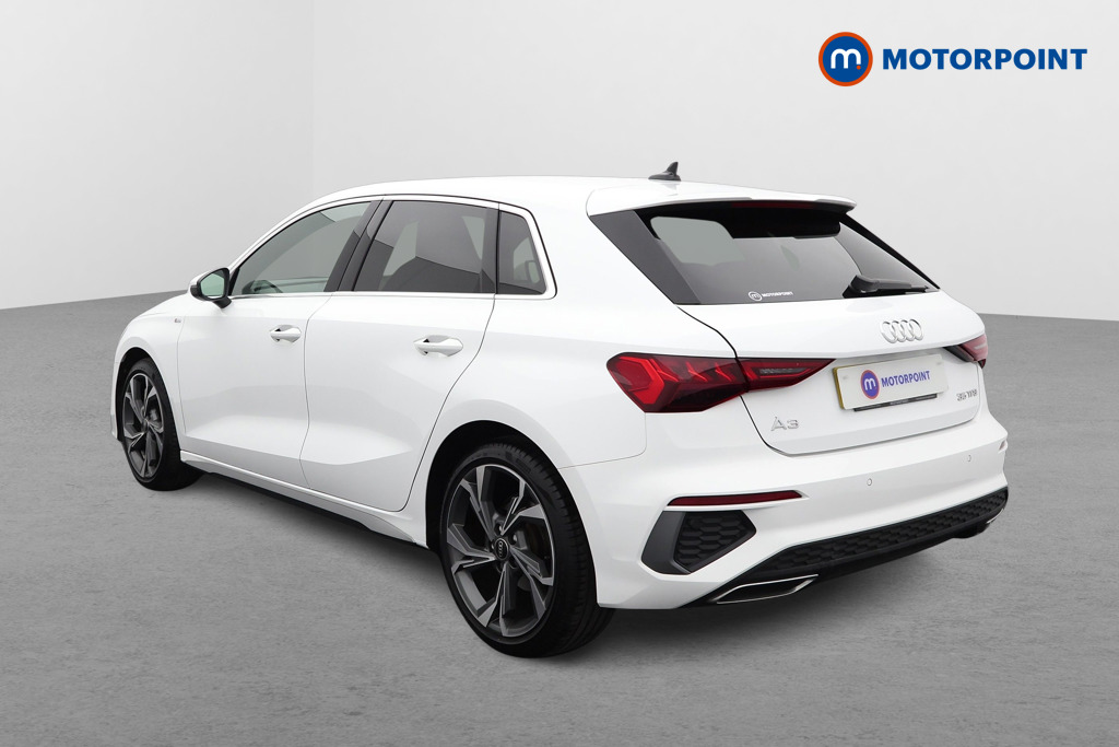 Audi A3 S Line Manual Petrol Hatchback - Stock Number (1556235) - Passenger side rear corner