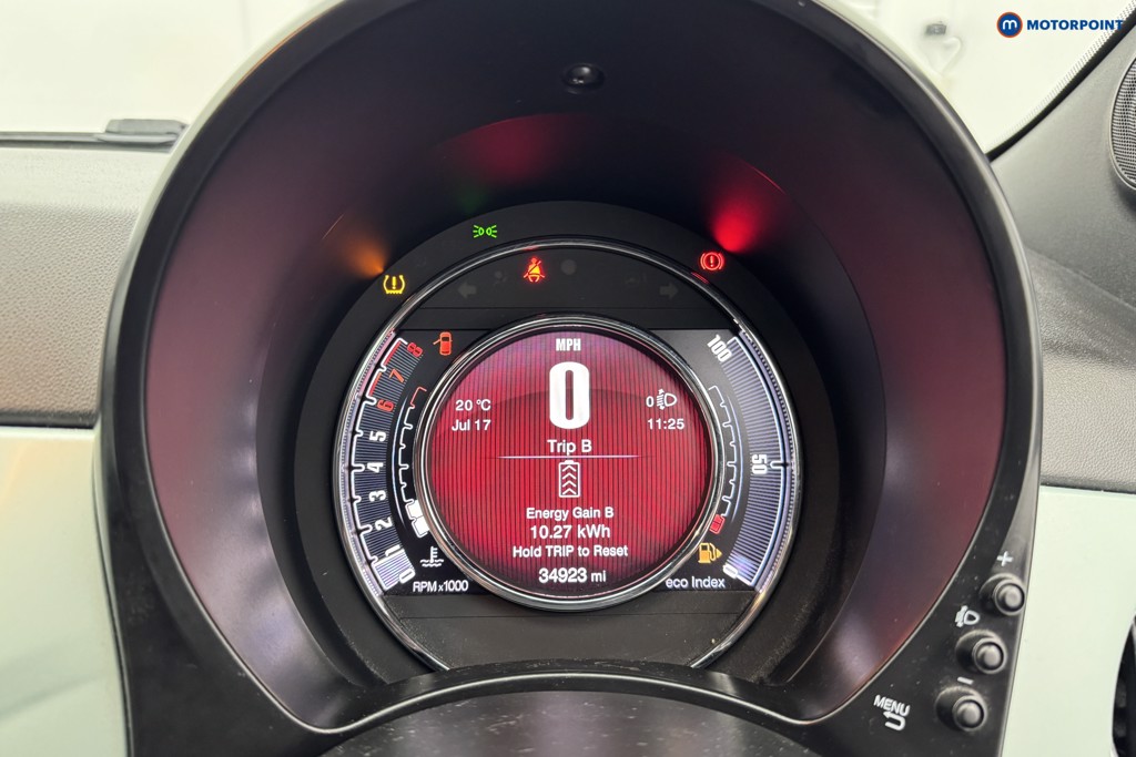 Fiat 500 Launch Edition Manual Petrol-Electric Hybrid Hatchback - Stock Number (1557270) - 8th supplementary image