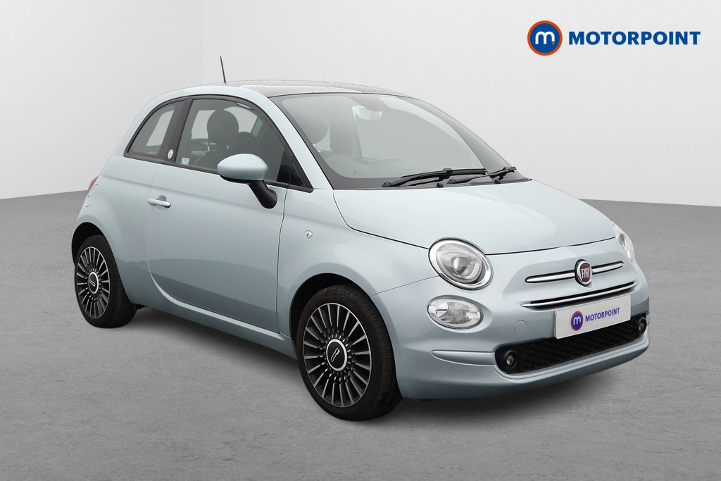Fiat 500 Launch Edition Manual Petrol-Electric Hybrid Hatchback - Stock Number (1557270) - Drivers side front corner