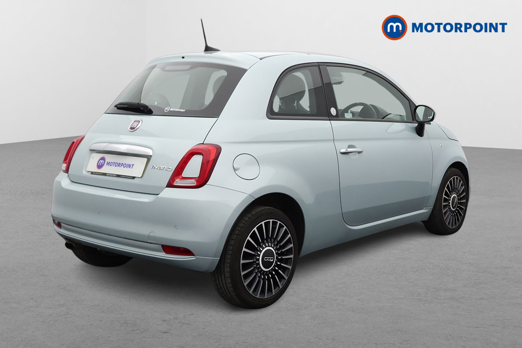 Fiat 500 Launch Edition Manual Petrol-Electric Hybrid Hatchback - Stock Number (1557270) - Drivers side rear corner