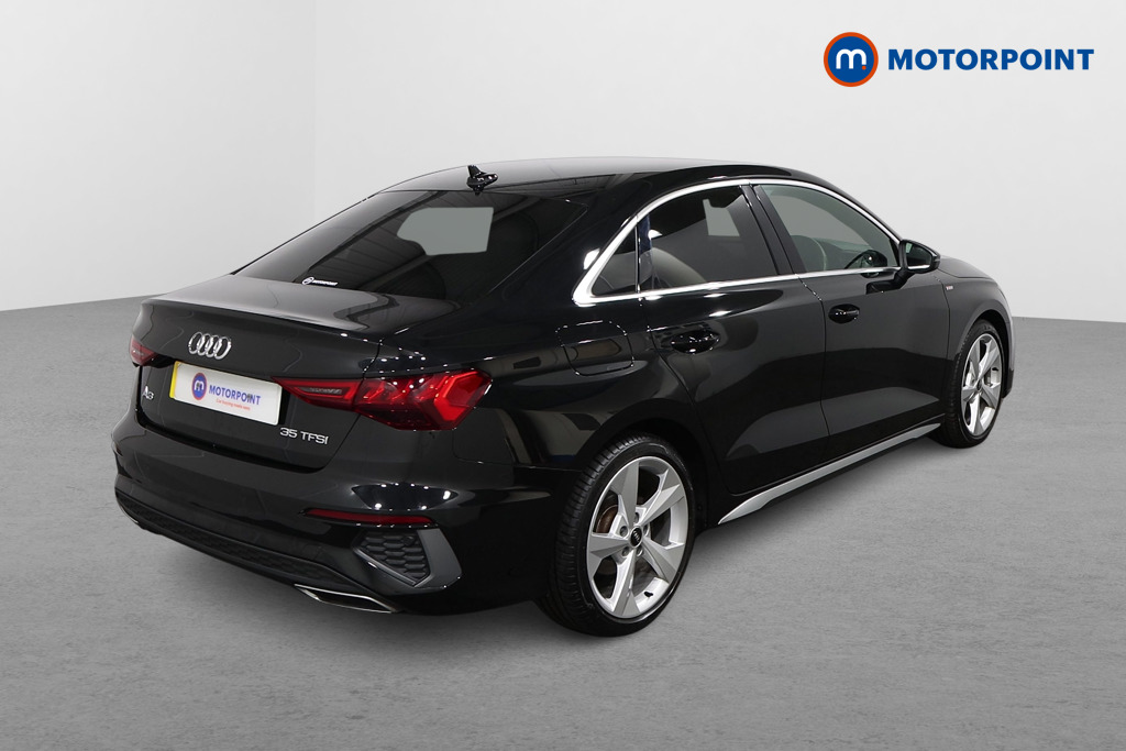 Audi A3 S Line Automatic Petrol Saloon - Stock Number (1557645) - Drivers side rear corner
