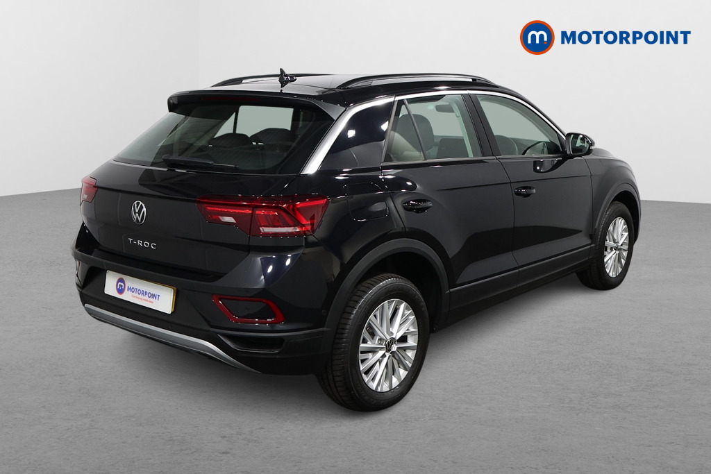Volkswagen T-Roc Life Automatic Petrol SUV - Stock Number (1557655) - Drivers side rear corner