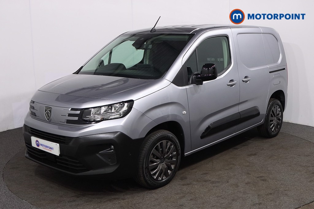 Peugeot Partner Asphalt Automatic Diesel Panel Van - Stock Number (1557670) - Passenger side front corner