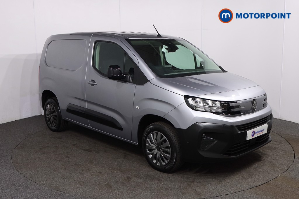 Peugeot Partner Asphalt Automatic Diesel Panel Van - Stock Number (1557670) - Drivers side front corner